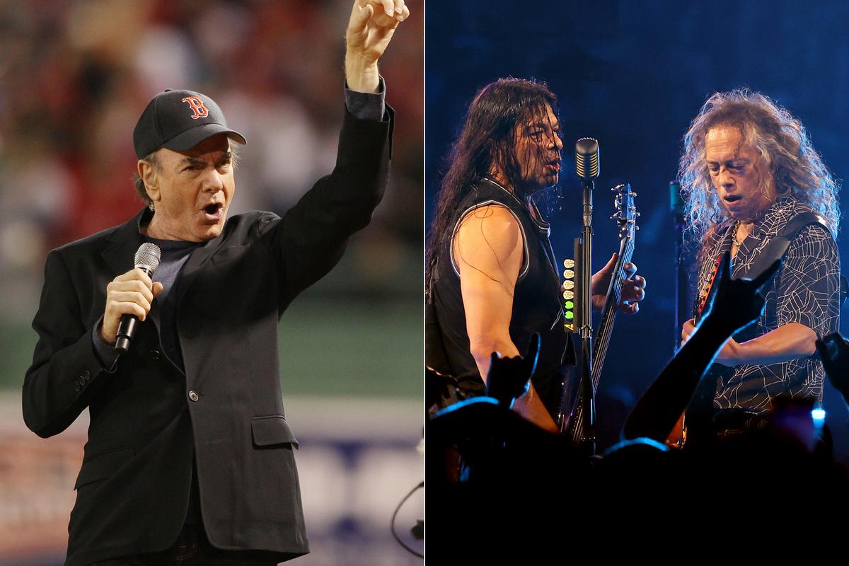 Watch Metallica Cover Neil Diamond’s ‘Sweet Caroline’ in Concert