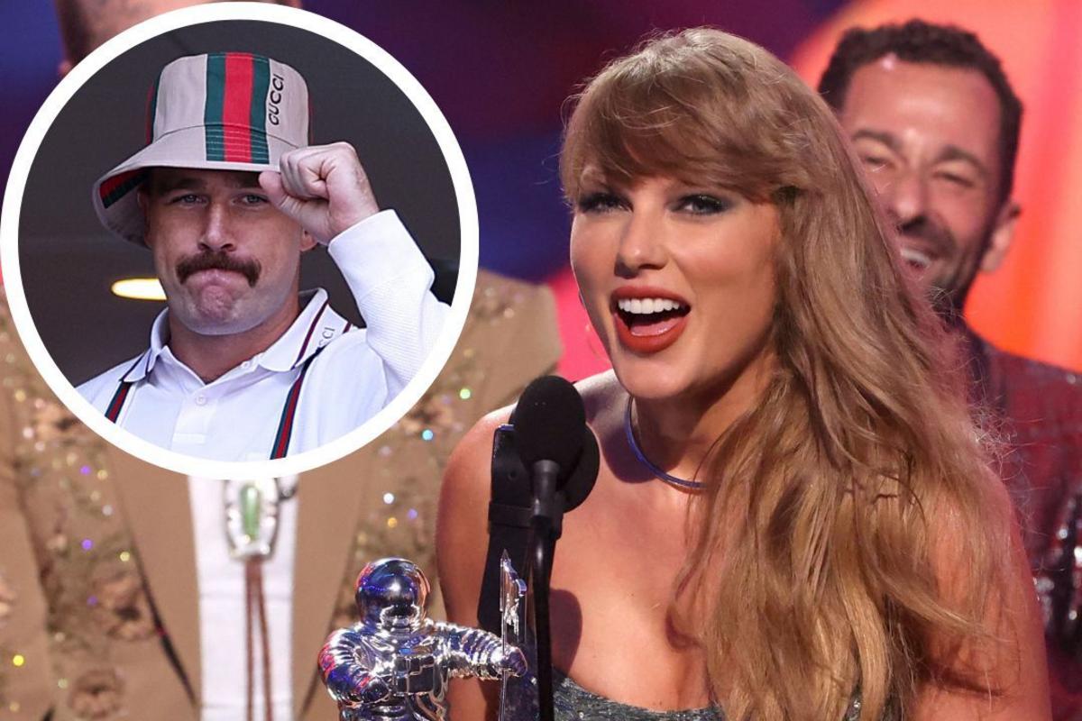 Taylor Swift Thanks Her ‘Boyfriend Travis’ During 2024 VMAs Speech