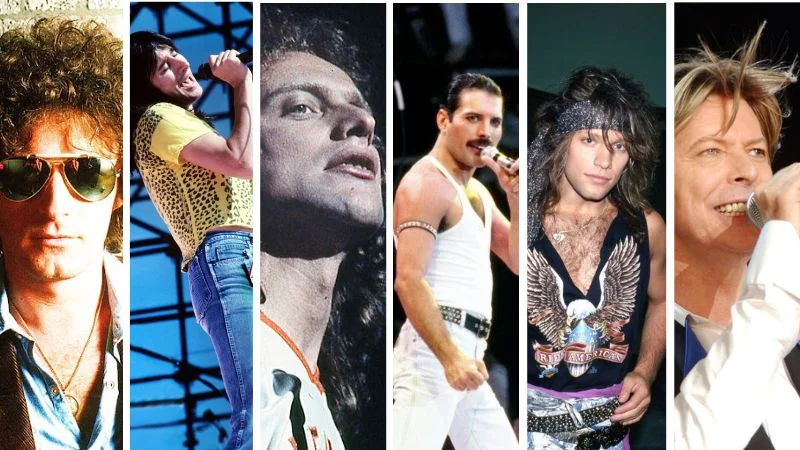 The Greatest Rock Voices of the 1980s: A Countdown of Unmatched Vocal Skill